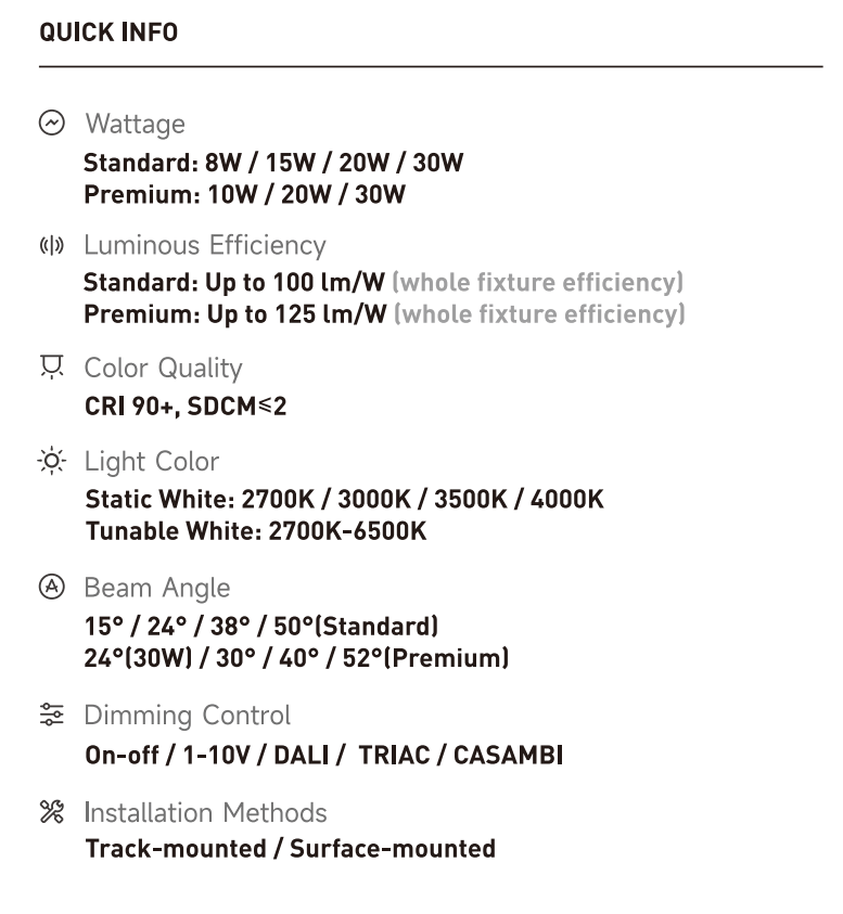 VEGA-Standard/Premium